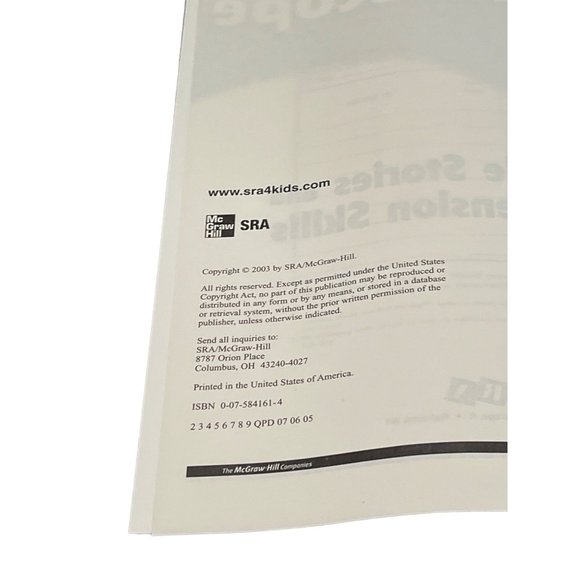 Kaleidoscope Decodable Stories and Comprehension Skills Teacher Ed Reading Workb - Picture 3 of 3